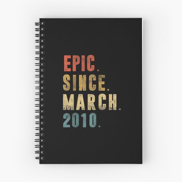 Item preview, 12 Year Old Gifts Funny Epic Since March 2010 12th Birthday  designed and sold by cysandy.