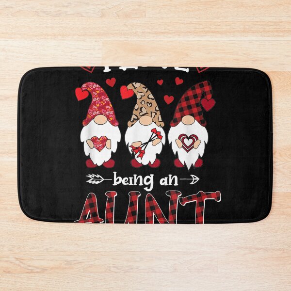 Item preview, I Love Being Aunt Happy Valentines Day Gnome  designed and sold by cysandy.