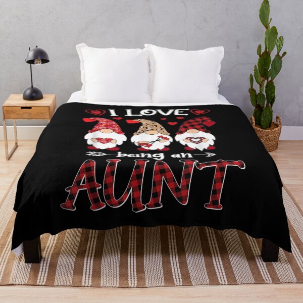 Item preview, I Love Being Aunt Happy Valentines Day Gnome  designed and sold by cysandy.