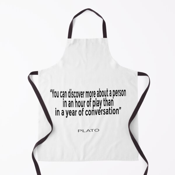 Item preview, “You can discover more about a person in an hour of play than in a year of conversation” designed and sold by LovePhilosophy.