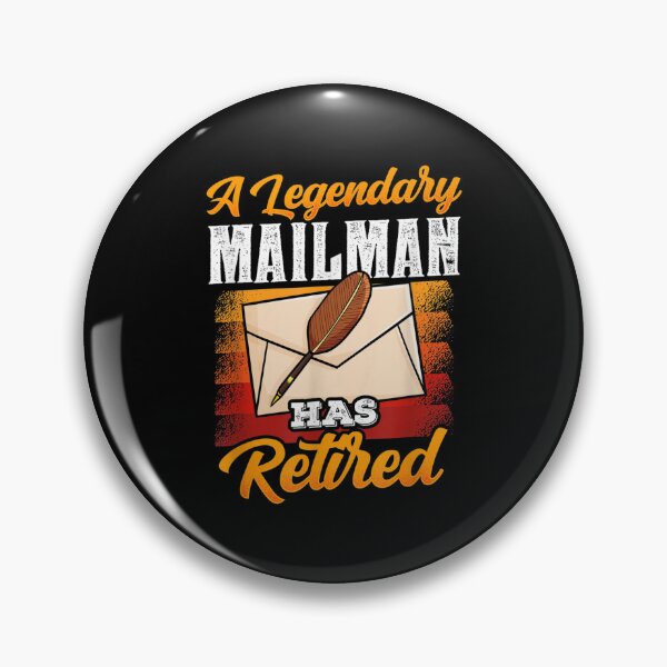 Item preview, A Legendary Mailman Has Retired Mail Postman Postal Worker  designed and sold by cysandy.