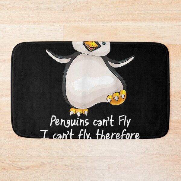 Item preview, Penguin Can't Fly I Can't Fly Therefore I Am A Penguin  designed and sold by cysandy.