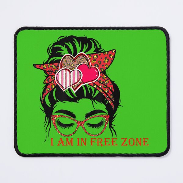 Item preview, I am in a free zone funny single girls designed and sold by spotsun.
