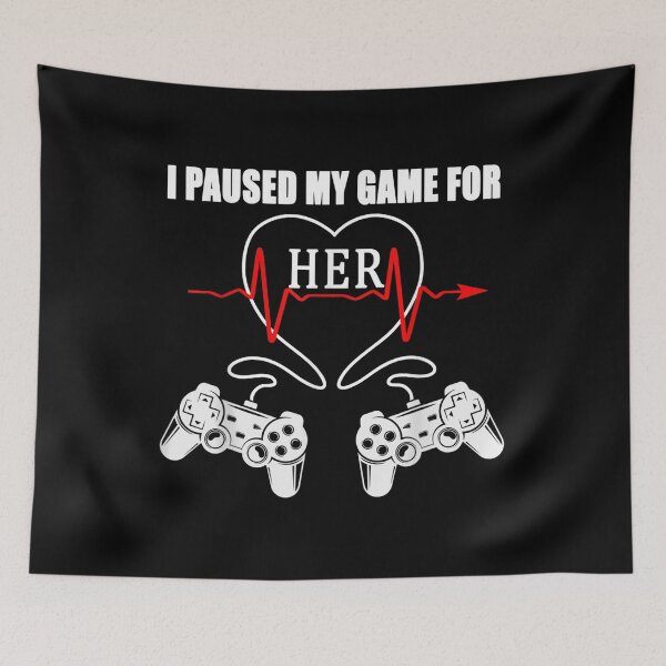 Item preview, Matching Couple Valentines Day Video Gamer Heart Controller  designed and sold by cysandy.