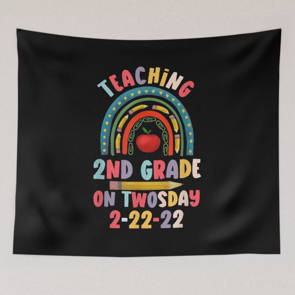 Item preview, Teaching 2nd Grade On Twosday 2 22 22 22nd February 2022  designed and sold by cysandy.