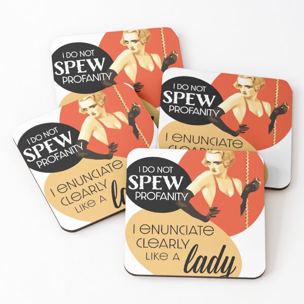 Item preview, I do not spew profanity designed and sold by mbchickenleg.
