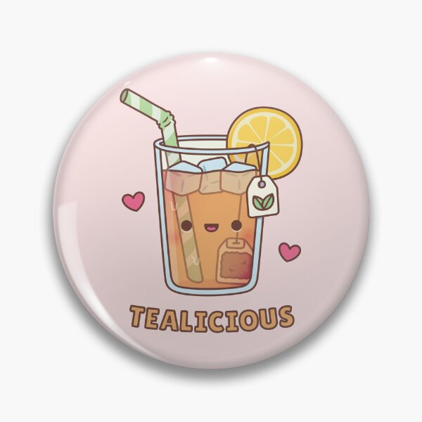 Item preview, Cute Iced Lemon Tea Tealicious Pun designed and sold by rustydoodle.