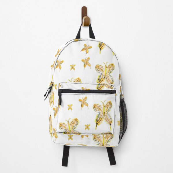 Item preview, Watercolor Mustard Yellow Butterflies Sticker Pack designed and sold by Designs By YL.
