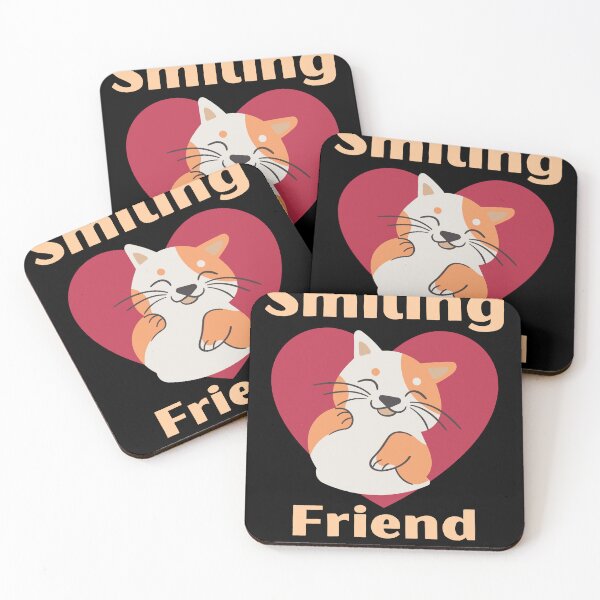 Item preview, Amigo gato sonriente con corazón designed and sold by CeitidhArt.