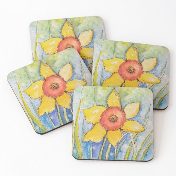 Item preview, Daffodil Smiles K designed and sold by kaleidimo.