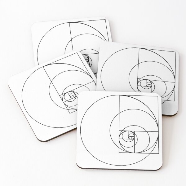 Item preview, Golden ratio circles and squares designed and sold by StateHouse.