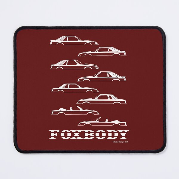 Item preview, Foxbody Silhouettes 79-93 (Print on backside) designed and sold by ADezignz.