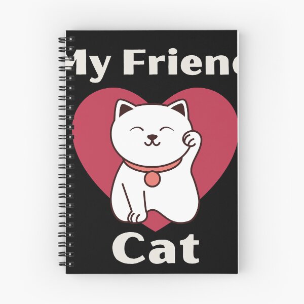 Item preview, my friend cat with heart designed and sold by CeitidhArt.