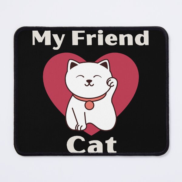 Item preview, my friend cat with heart designed and sold by CeitidhArt.
