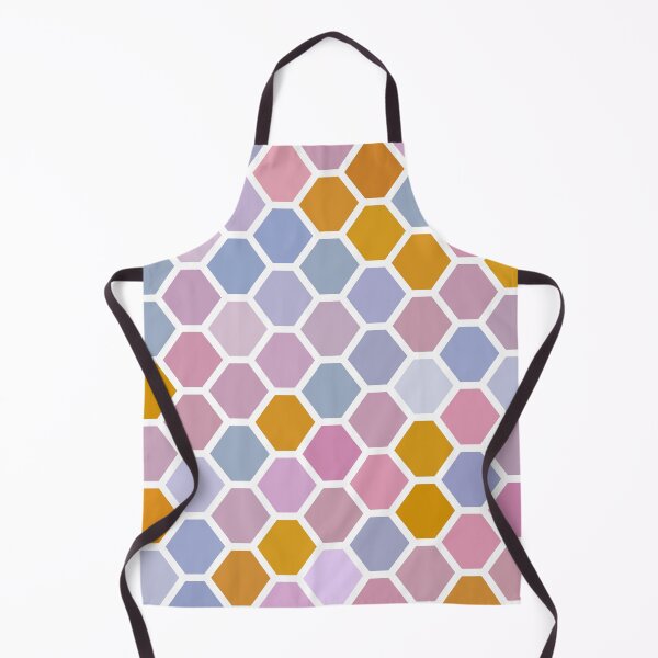 Item preview, Pastel Violet, Pink and Yellow Hexagon Tile Pattern designed and sold by patternsoup.