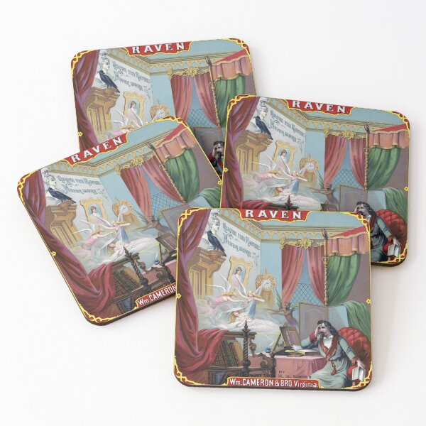 Item preview, Raven Tobacco Chromolithograph designed and sold by mamiespaw.
