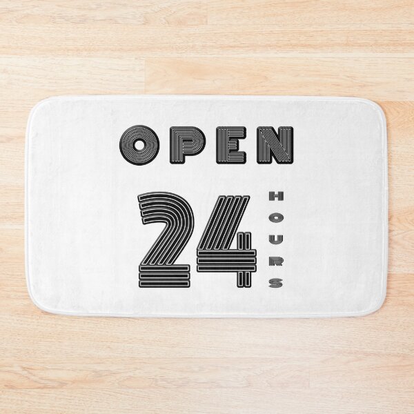 Item preview, Open 24 hours, sales, bistro, business designed and sold by ekniLBerlin.
