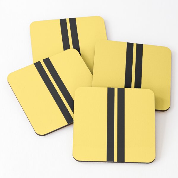 Item preview, Yellow colour with black trips design designed and sold by Suraj3214.