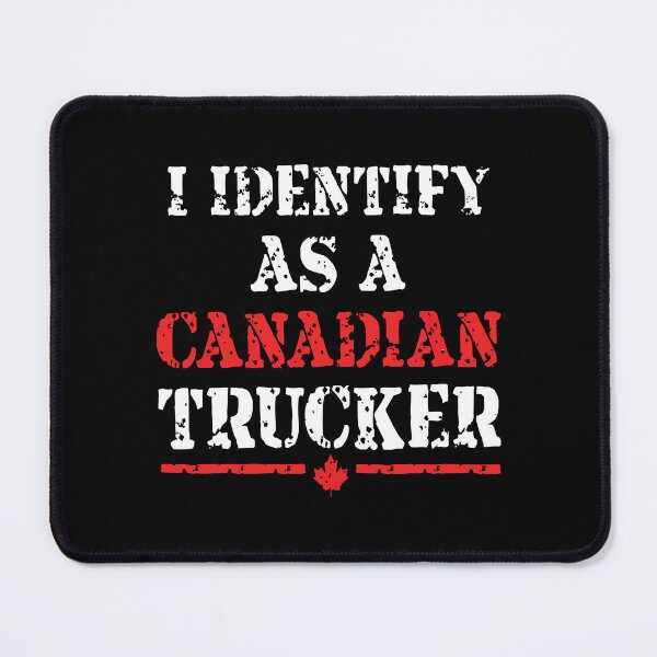 Item preview, I Identify As A Canadian Trucker Funny Freedom Convoy designed and sold by ecomdesign.