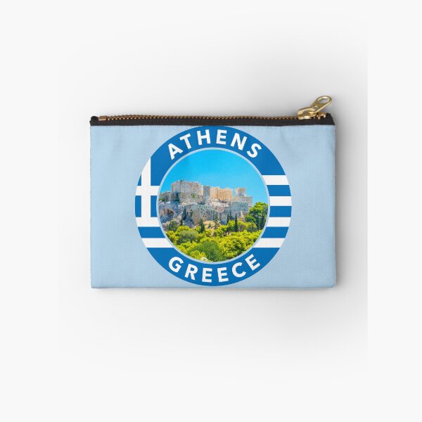 Item preview, Athens, Greece Round Emblem designed and sold by travelwitheric.