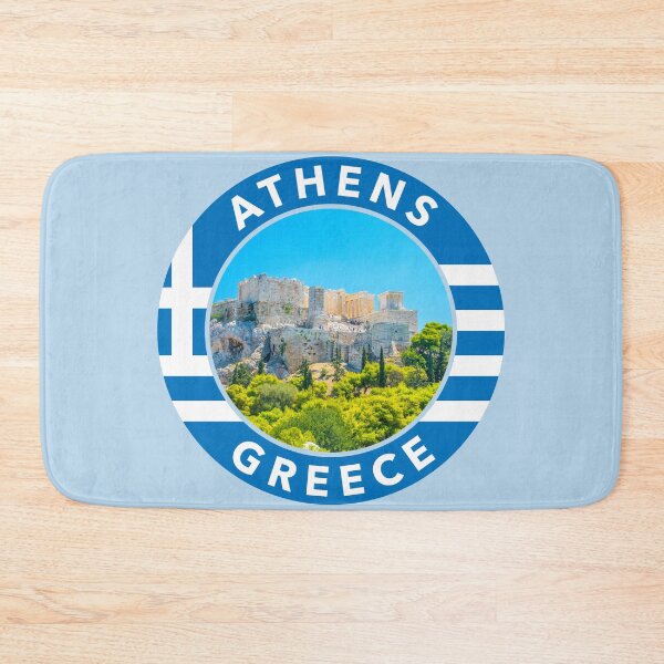 Item preview, Athens, Greece Round Emblem designed and sold by travelwitheric.