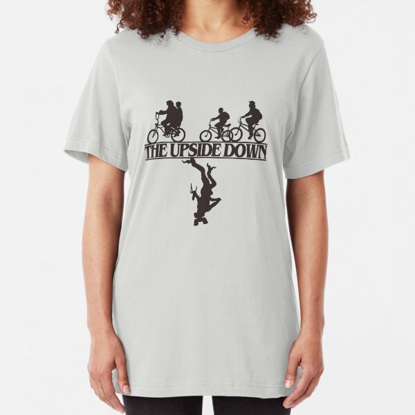 Stranger Things The Upside Down Demogorgon tshirt Slim Fit T-Shirt
