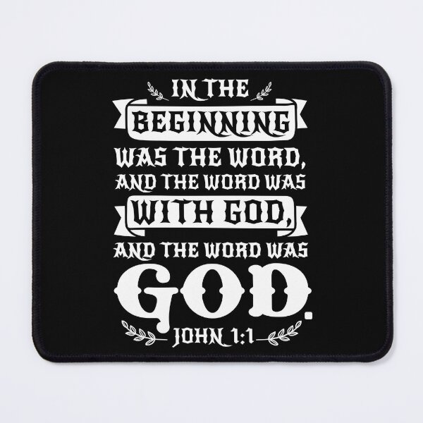 Item preview, John 1:1 designed and sold by plushism.