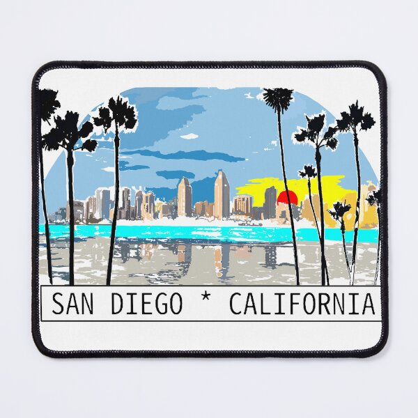 Item preview, San Diego California designed and sold by SatyaYug.