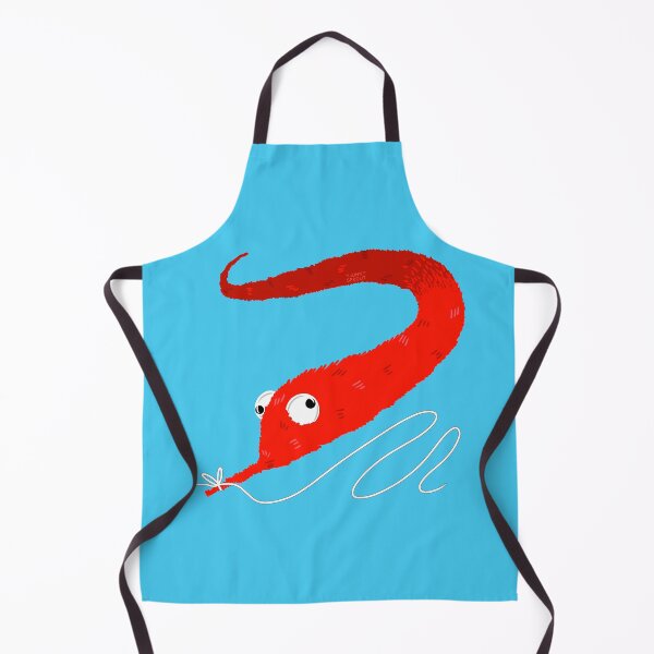 Item preview, Worm on a String - Red designed and sold by JunkSprout.