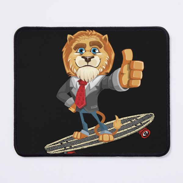 Item preview, lion a skate designed and sold by mauryaart563.