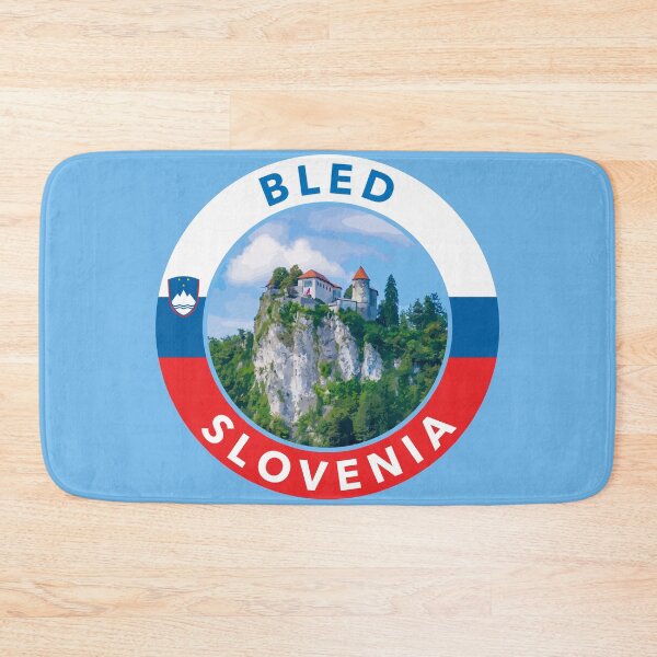 Item preview, Bled, Slovenia Round Emblem designed and sold by travelwitheric.