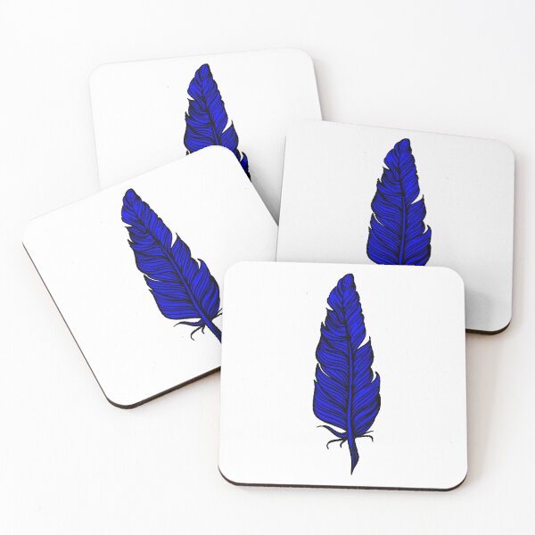 Item preview, Clan Blue Feather designed and sold by Etienne Le Mons.