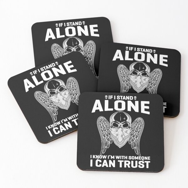Item preview, If I Stand Alone I Know I With Someone I Can Trust designed and sold by Joxxio.