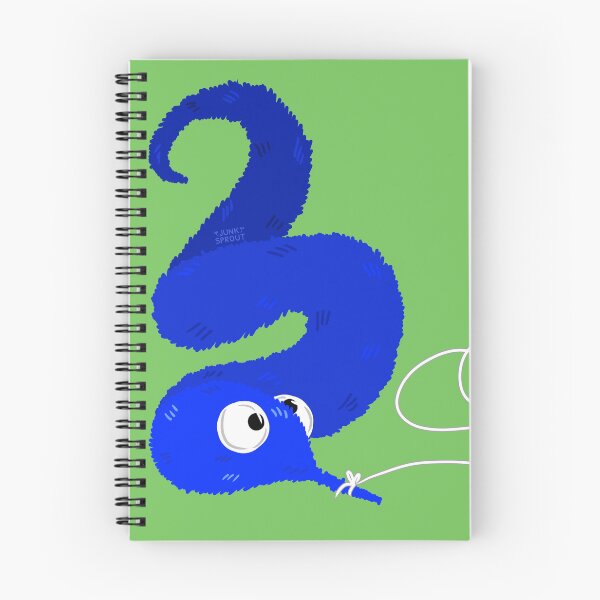 Item preview, Worm on a String - Blue designed and sold by JunkSprout.