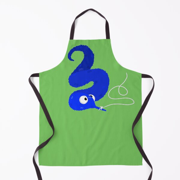 Item preview, Worm on a String - Blue designed and sold by JunkSprout.