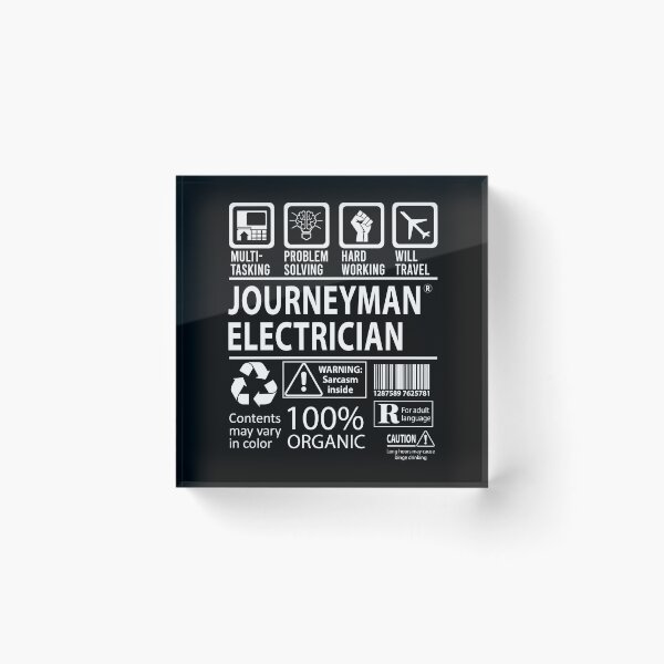 Item preview, Journeyman Electrician T Shirt - MultiTasking Certified Job Gift Item Tee designed and sold by sabinacsnm.