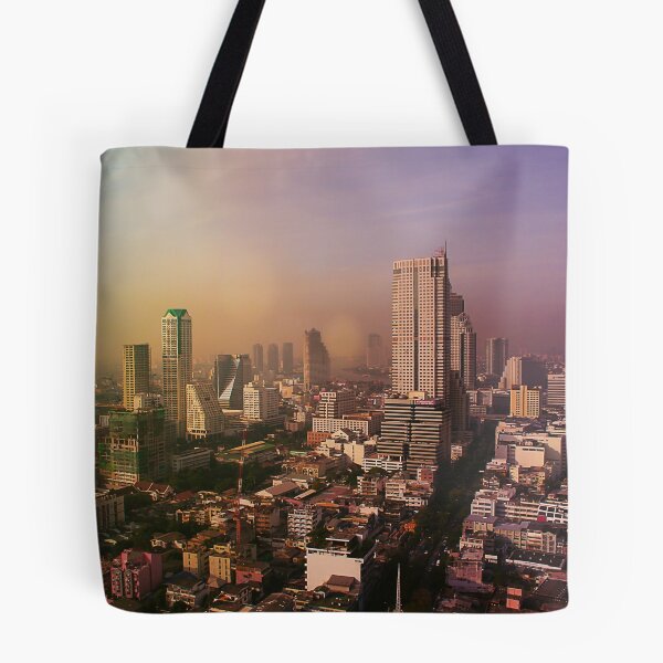 Item preview, Skyline of Bangkok at sunset, Thailand designed and sold by Bruno Beach.