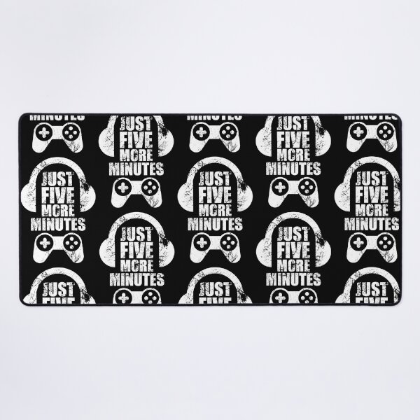 Item preview, Just Five More Minutes Gaming, Gamer Gift Idea designed and sold by FNStuff.