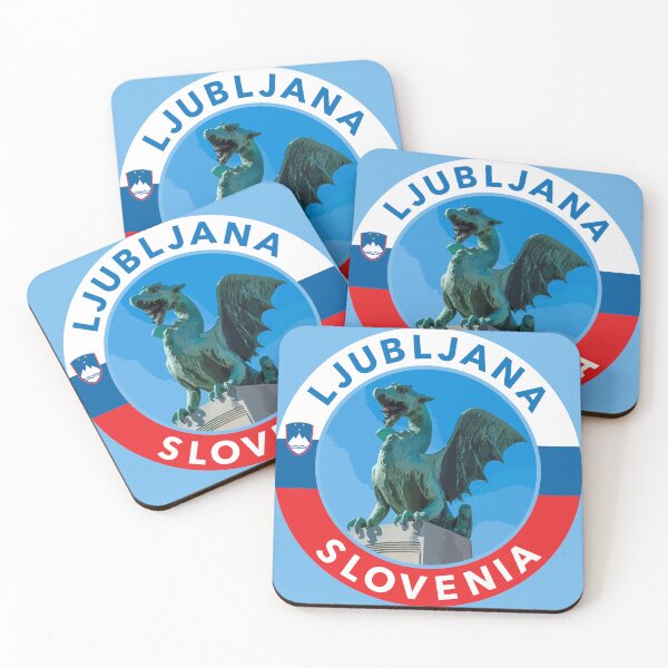 Item preview, Ljubljana, Slovenia Round Emblem designed and sold by travelwitheric.
