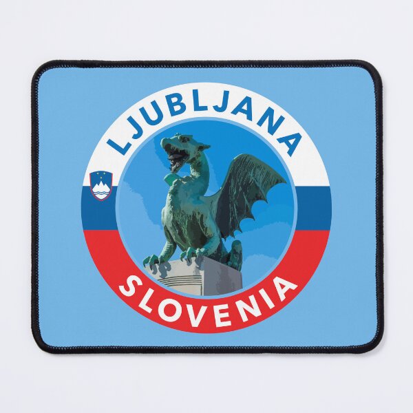 Item preview, Ljubljana, Slovenia Round Emblem designed and sold by travelwitheric.