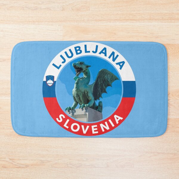 Item preview, Ljubljana, Slovenia Round Emblem designed and sold by travelwitheric.