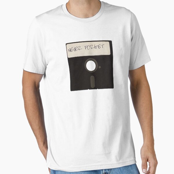 Item preview, Never Forget Computer Floppy Disks designed and sold by TheShirtYurt.