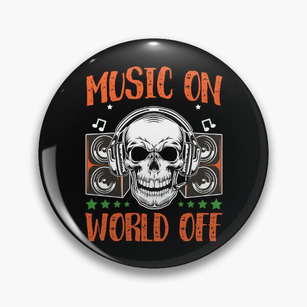 Item preview, Music On World Off designed and sold by Joxxio.
