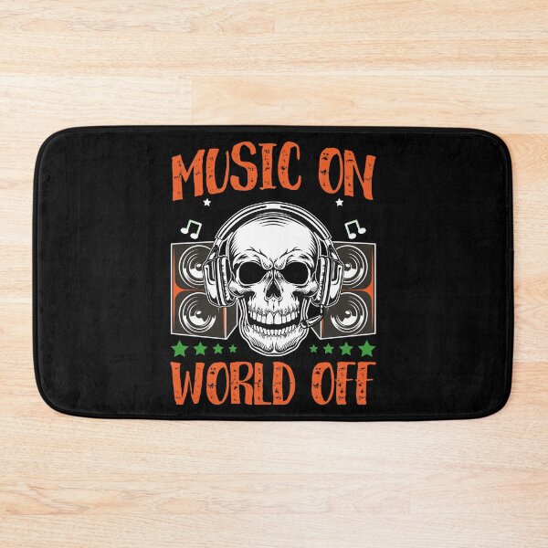 Item preview, Music On World Off designed and sold by Joxxio.