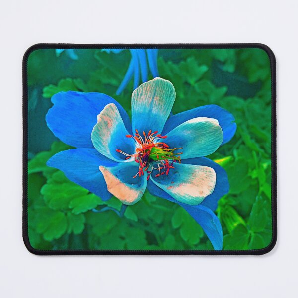Item preview, Blue- turquuoise Flower by Irito designed and sold by iritof.