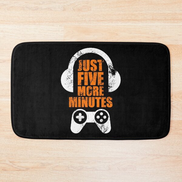 Item preview, Just Five More Minutes Gaming, Gamer Gift Idea designed and sold by FNStuff.
