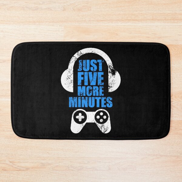 Item preview, Just Five More Minutes Gaming, Gamer Gift Idea designed and sold by FNStuff.
