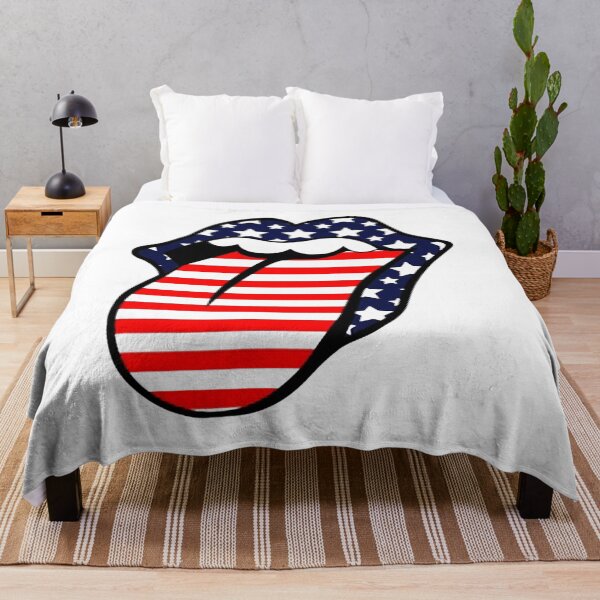 Item preview, Best Seller American Flag Lips designed and sold by rofiahidn.