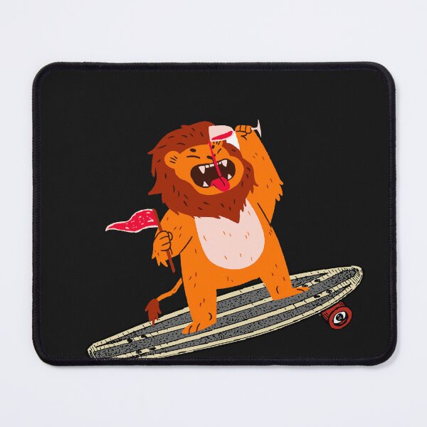 Item preview, lion a skate designed and sold by mauryaart563.