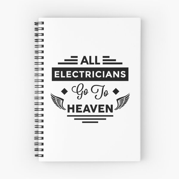 Item preview, All Electricians Go To Heaven designed and sold by TheArtism.